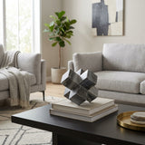 Blanchard Gray Marble Jack Decor - 15225-02EC