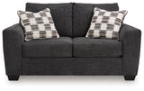 Loreo Ebony Sofa and Loveseat