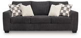 Loreo Ebony Sofa and Loveseat