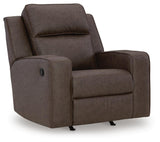 Lavenhorne Umber Reclining Sofa and Recliner