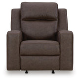 Lavenhorne Umber Reclining Sofa and Recliner