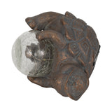 Orangetree Antique Copper Turtle Solar Orb