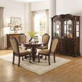 Chateau De Ville Beige/Espresso Side Chair (Set of 2)