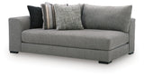 Creston Heights Smolder LAF Corner Chaise (Online Special Price)