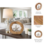 Brysondale Brown Starfish in Round Decor