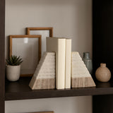 Parkworth White Bookends (Set of 2)