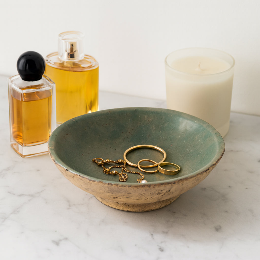 Emoryland Green/Brown Bowl