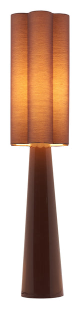 Violet Brown Floor Lamp