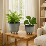 Rexdale Blue Planters (Set of 2)