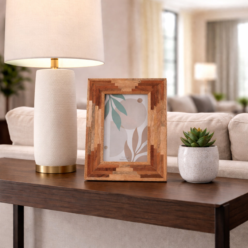 Vinton Natural Wood 5x7 Layers Photo Frame
