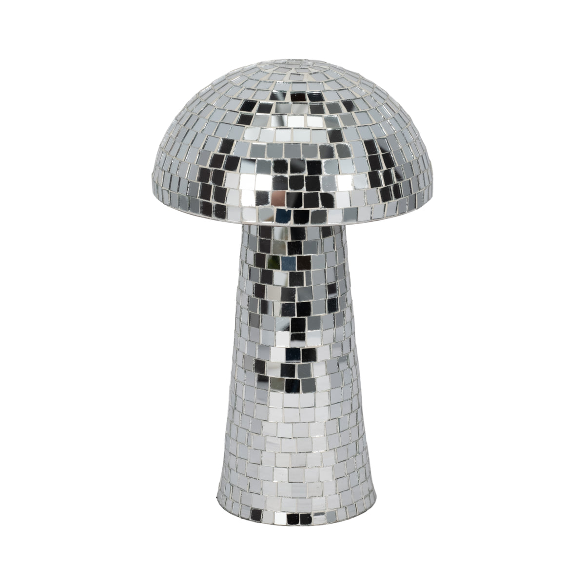 Lakeshore Silver Large Mosaic Mushroom