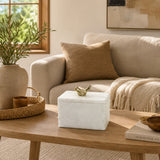 McCampbell Tan/Ivory/Brass Marble Box with Bird Knob
