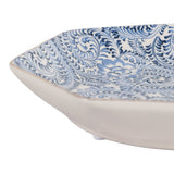 Asylum Blue/White/Gold Decorative Chinoiserie Plate