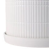 Grahammill White Planters (Set of 2)