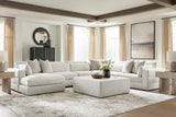 Ashbourne Estate Snowstone 6-Piece Sectional w/ Chaise (Online Special Price)