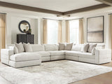 Ashbourne Estate Snowstone 6-Piece Sectional w/ Chaise (Online Special Price)