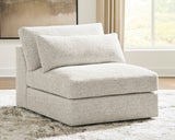 Ashbourne Estate Snowstone 3-Piece Sectional with Chaise