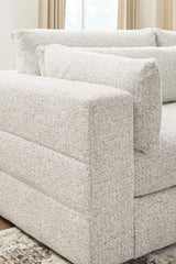 Ashbourne Estate Snowstone 3-Piece Sectional w/ Chaise (Online Special Price)