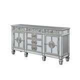 Varian Mirrored & Antique Platinum Server/Sideboard 68" - Ornate Home