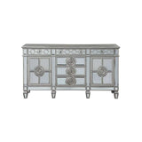 Varian Mirrored & Antique Platinum Server/Sideboard 68" - Ornate Home