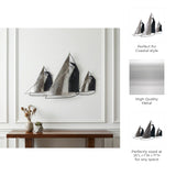 Seabright Blue/Silver Metal Sailboats Wall Decor
