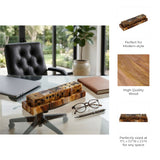 Pauma Valley Brown/Black Tortoise Resin Dice Set