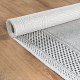 Fiora Bone 6 Jute-Look Rug | Indoor/Outdoor Elegance