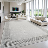 Fiora Bone 6 Jute-Look Rug | Indoor/Outdoor Elegance
