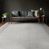 Fiora Bone 6 Jute-Look Rug | Indoor/Outdoor Elegance