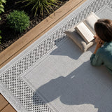 Fiora Bone 6 Jute-Look Rug | Indoor/Outdoor Elegance