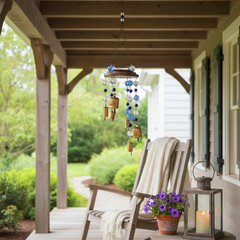 Chiltonstone Brown/Green Wind Chime