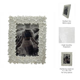 Broderick Ivory/Gold Floral Photo Frame