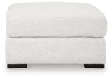 Wynncroft Manor Chalk Oversized Accent Ottoman