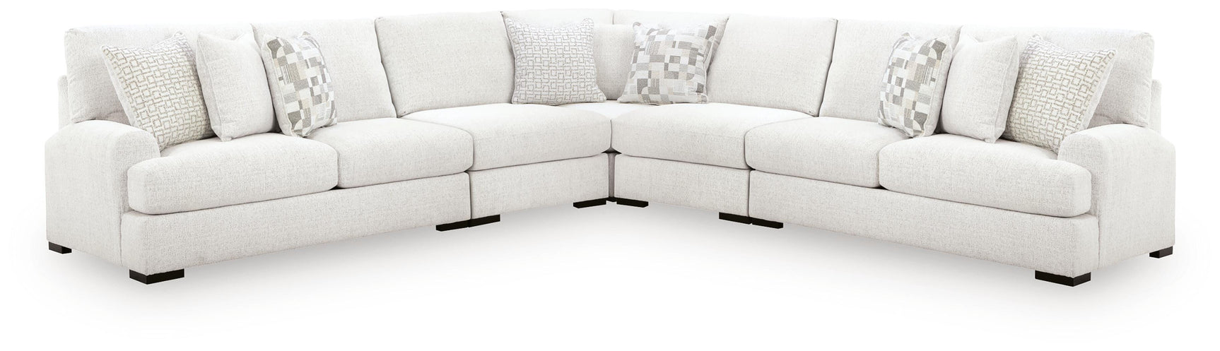 Misty-Lakes Chalk 5-Piece Sectional