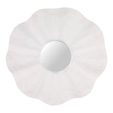 Cornell White Paper Mache Mirror