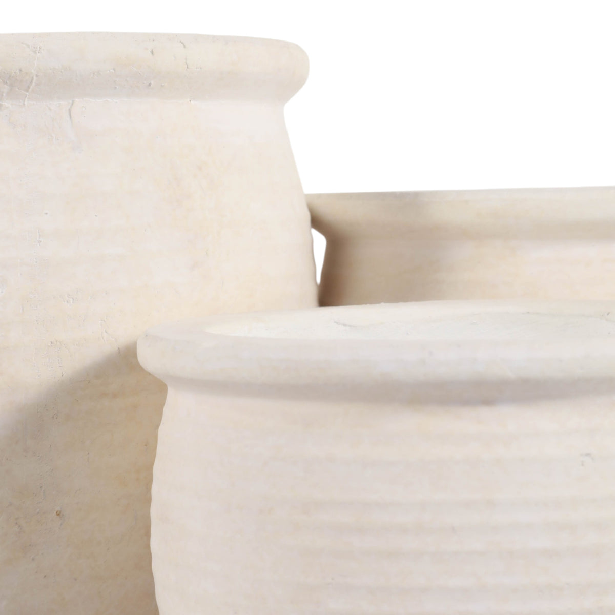 Lutherholm Ivory/White Planters (Set of 3)