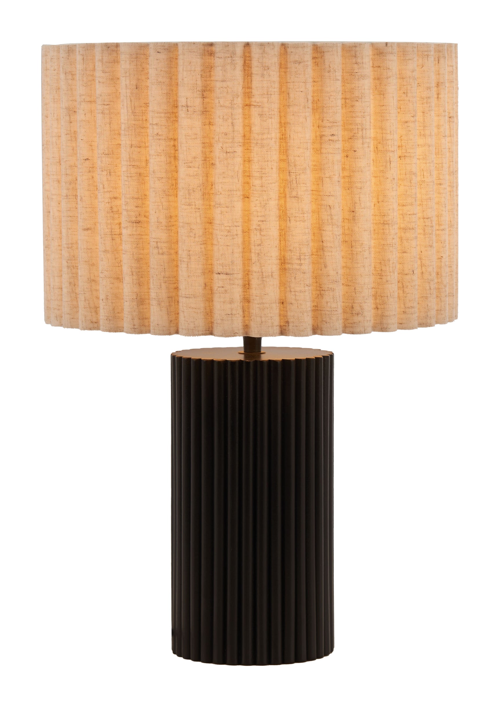 Aurora Beige & Black Table Lamp