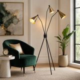 Armonshaw Bronze/Black Lamp