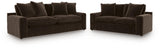 Maxton Heights Bittersweet Sofa and Loveseat (Online Special Price)