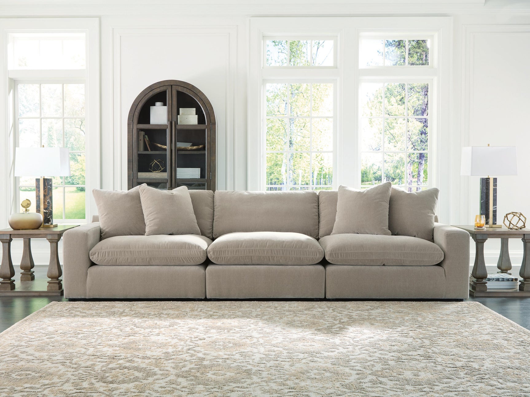 Maxton Heights Pebble 3-Piece Sectional Sofa (Online Special Price)
