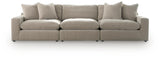 Maxton Heights Pebble 3-Piece Sectional Sofa (Online Special Price)
