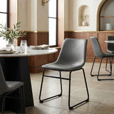 Smart Charcoal Dining Chair (Set of 2)