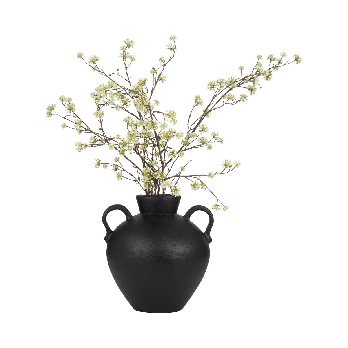 Burtonholm Black Vase - 18763-02EC