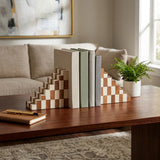Kiragrove Ivory/Tan Bookends (Set of 2)