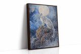 Moonlit Watch of the Snow Leopard