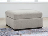 ModMax Luxe Flint Oversized Accent Ottoman