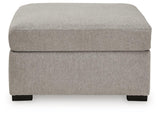 ModMax Luxe Flint Oversized Accent Ottoman