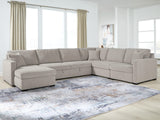 ModMax Luxe Flint 5-Piece Sectional with LAF Chaise and Pop Up Sleeper (Online Special Price)