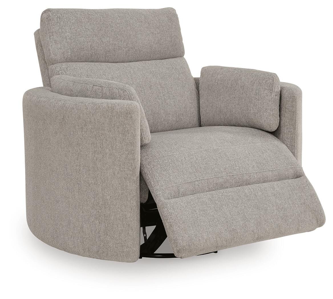 ModMax Luxe Flint Swivel Glider Power Recliner