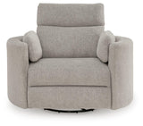 ModMax Luxe Flint Swivel Glider Power Recliner